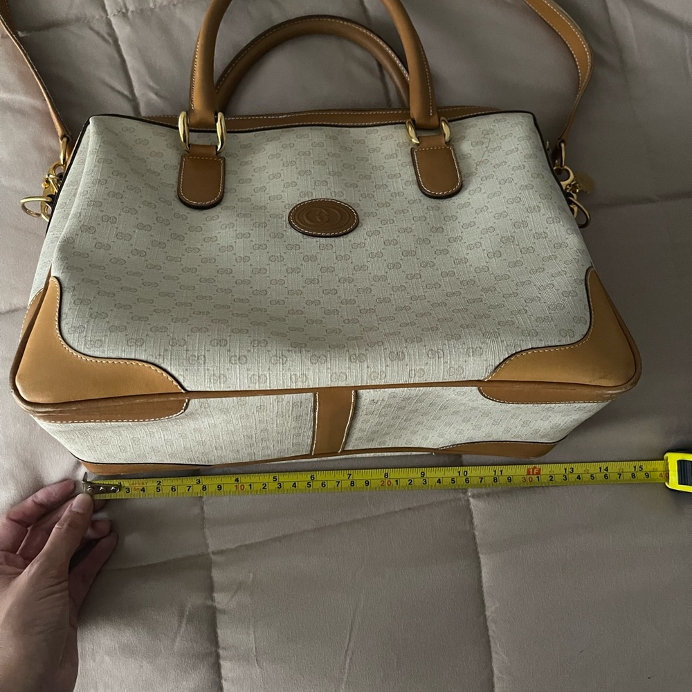 Vintage GUCCI Monogram Doctor Bag - Picture 8 of 10